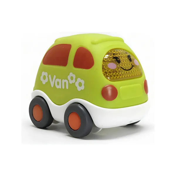 Auto De Juguete Bioplastico Vehículo Camioncito Ecológico Color Amarillo Personaje Bioplastic