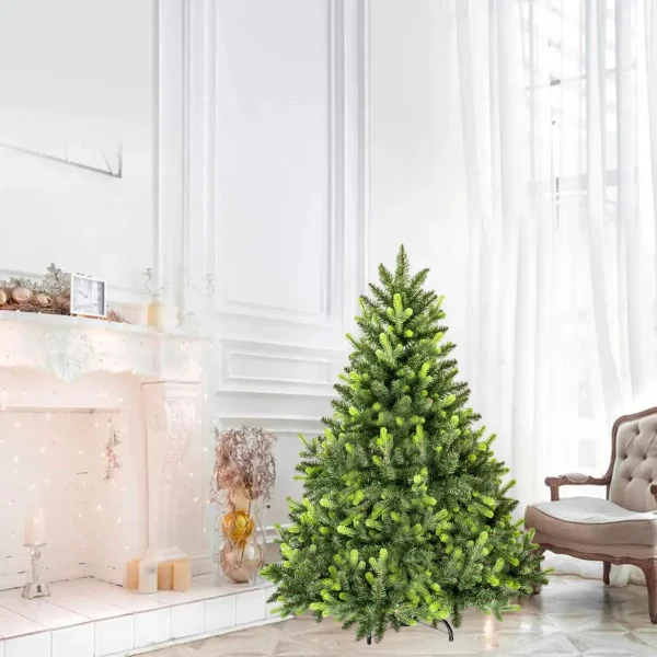 Árbol De Navidad Fabesa Natural 1.3m Pino Desmontable Verde