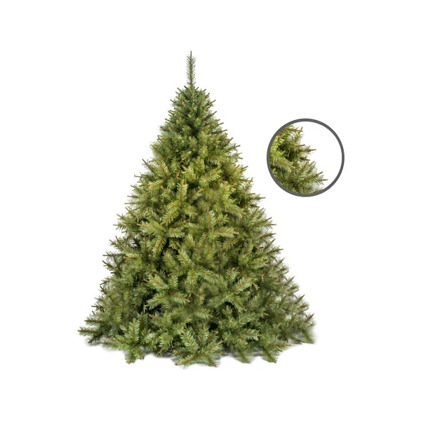 Arbol De Navidad Ciprés 2,10 Mts Tope De Gama Ultra Frondoso Verde Oscuro