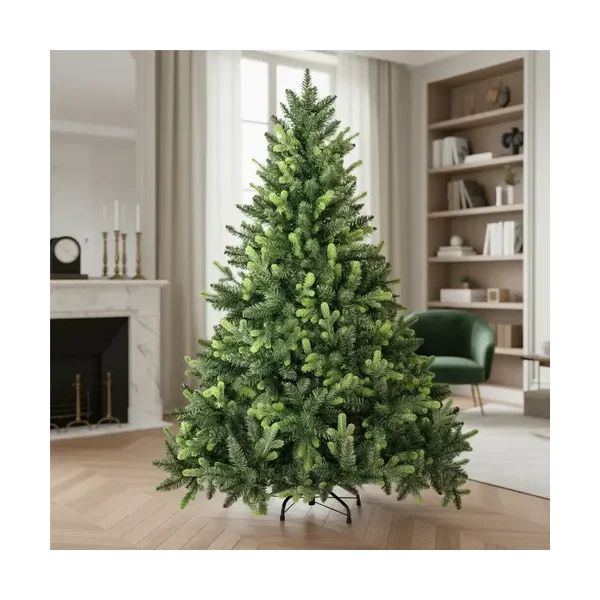 Arbol De Navidad Fabesa Pino Natural Super Real 1.50mts Verde