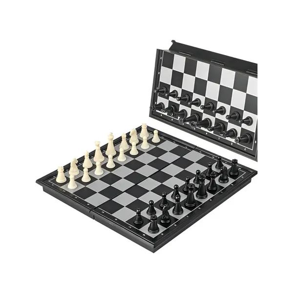 Ajedrez Magnético Juego De Mesa Imantado Tablero Plegable