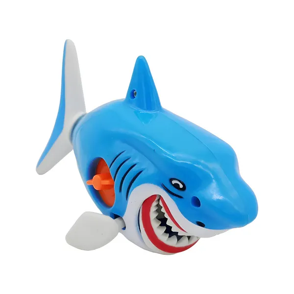 Juguete Para El Baño Tiburón A Cuerda Para Bañadera