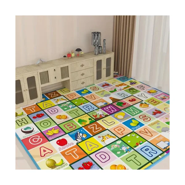 Alfombra Antigolpes Bebe 200x180cm Espesor 5mm Reversible