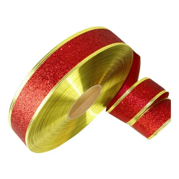 Cintas Navideñas Pack X5 Premium 6cm 2,70mts Adornos Navidad