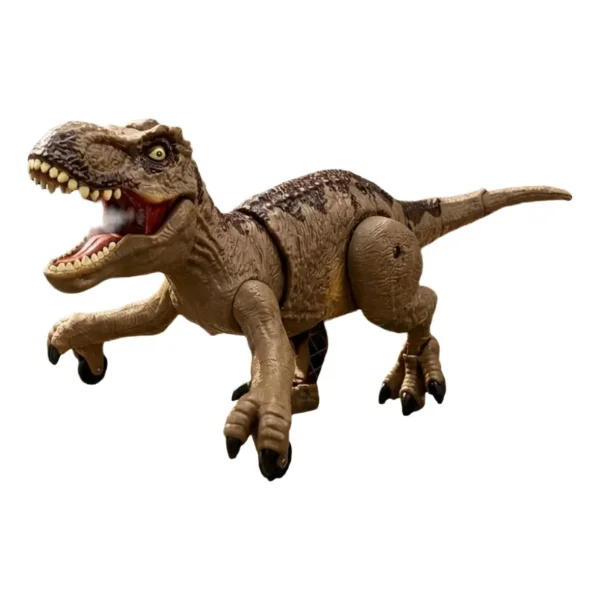 Dinosaurio T-rex Recargable Control Remoto Spray Luz Sonido Dinosaurio Marrón