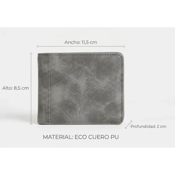Billetera Pierre Cardin Hombre Eco Cuero Tarjetero Pu