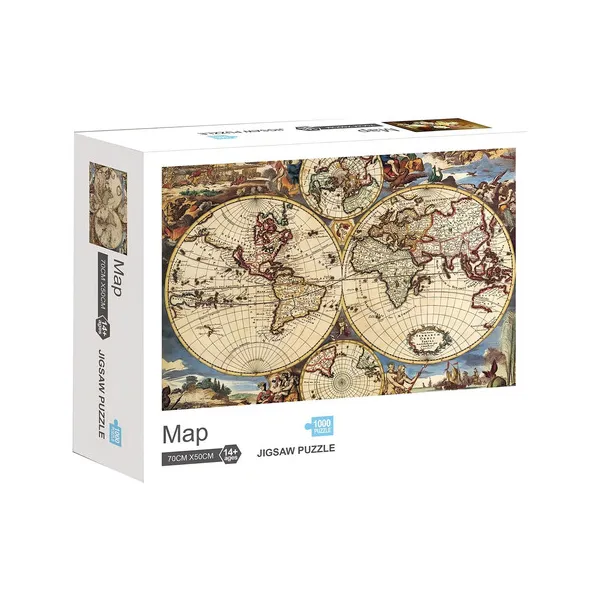 Puzzle 1000 Pzs Mapamundi Antiguo 88319 1979870 Shine