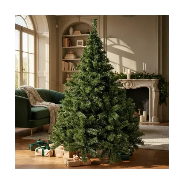 Arbol de Navidad Verde Canadian Luxury 3mts Base Metalica