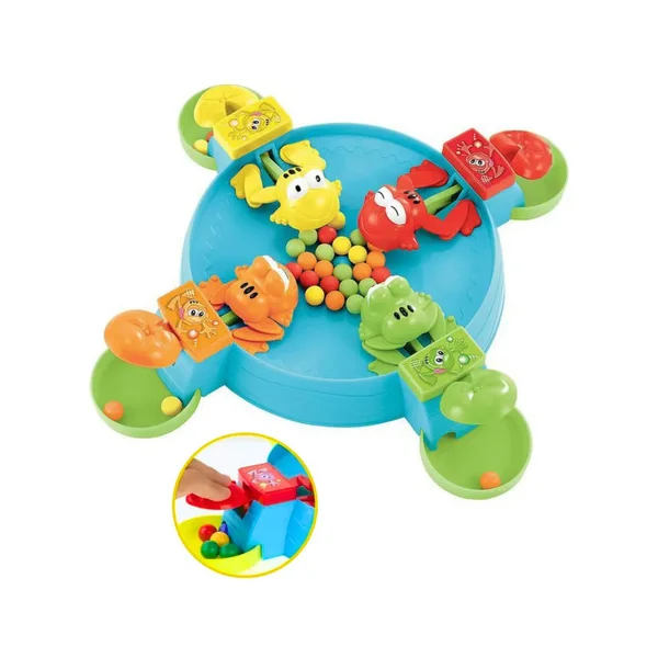 Juego De Mesa Ranitas Glotonas Atrapa Pelotas