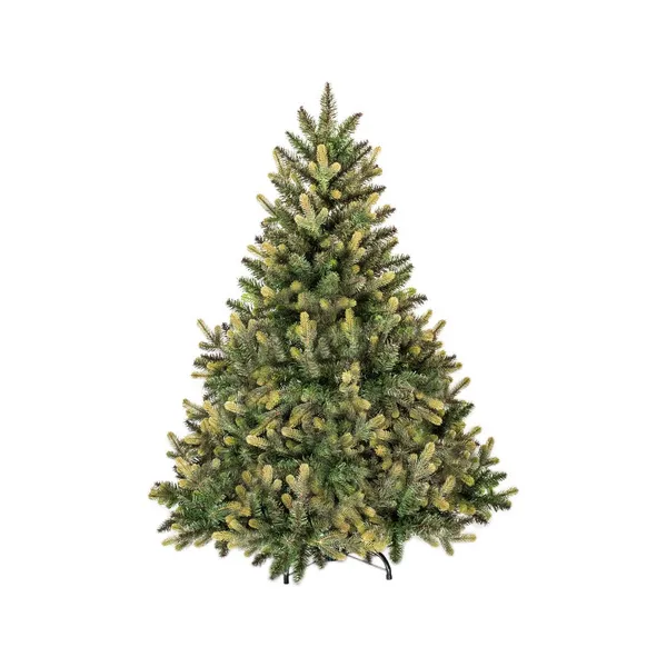 Arbol De Navidad Pino Natural Amber 1.30mts Base Metal