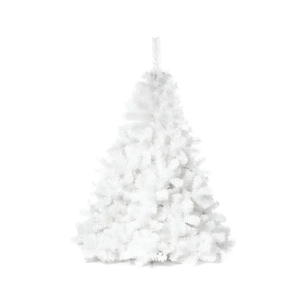 Arbol De Navidad Extra Lujo Patagonia Blanco 1,30 Mts Con Base Metálica