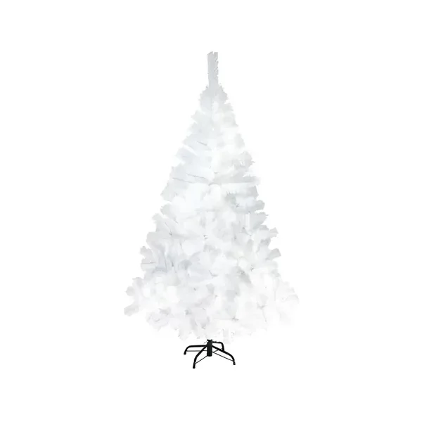 Arbol De Navidad Blanco Tronador De Lujo 2.10m
