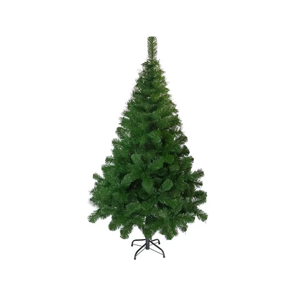 Arbol De navidad Tronador De Lujo Verde 1.20mts Base Metal