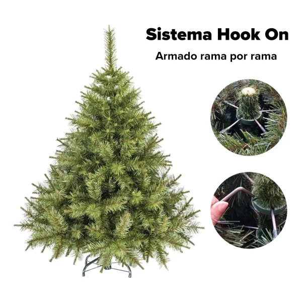 Arbol De Navidad Cipres Pino 1,3mts Tope De Gama