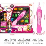 Set De Bijouterie Con Mostacillas Para Pelo Con Aplicador