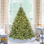 Arbol De Navidad Ciprés 2,10 Mts Tope De Gama Ultra Frondoso Verde Oscuro