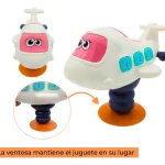 Sonajero Bebe Sopapa Para Mesa Con Luz Y Sonido Env Gratis