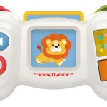 Control Interactivo Didáctico Expreso Polar Sonidos Niños 2-4 Años Blanco