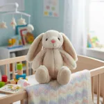 Peluche Conejo Bebe Suave 23cm Peluche De Apego Infantil