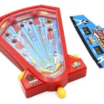 Juego De Mesa Pinball Béisbol Juguete De Habilidad Shoot