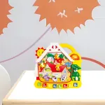 Piano Infantil Organo Musical Educativo Aprendizaje Animales Color Amarillo