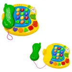 Teléfono Juguete Interactivo Expreso Polar Luces Sonidos Bebés 9901b