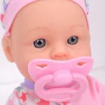 Muñeca Bebote Luna Bebe Con Sonidos Y Accesorios Chupete Mamadera