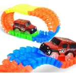 Pista Luminosa Flexible 56 Piezas 1 Auto Luminoso Color