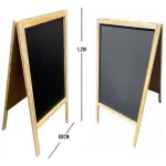 Pizarra Pizarron Doble Hoja Para Vereda Bares Restaurantes