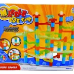 Laberinto De Bolitas Didactico Escalera Pelotas 88 Piezas Color Rojo