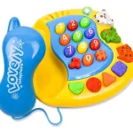 Teléfono Juguete Interactivo Expreso Polar Luces Sonidos Bebés 9901b