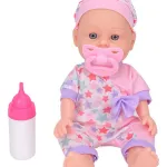 Muñeca Bebote Luna Bebe Con Sonidos Y Accesorios Chupete Mamadera