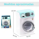 Lavarropas Primera Lavadora Giratoria Con Luz Y Sonidos