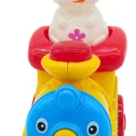 Tren Luz Musical Movimiento Bebe Juguete Locomotora Color Multicolor