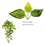Enredadera Jardin Vertical Ramo Decoración Pack X10 Unidades