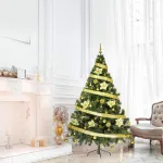 Arbol De Navidad Tronador Lujo 2,10mts Con Adornos Kit X60
