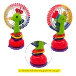 Sonajero Didactico Sopapa Juguete Para Bebes Vuelta Al Mundo Color Multicolor