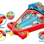 Juego De Mesa Pinball Béisbol Habilidad Expreso Polar Compacto