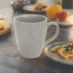 Taza De Cerámica Cónica Jarro Mug 300ml