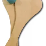 Raqueta Control Expreso Polar Pelota Paleta Playera Madera Redonda