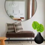 Planta Artificial Hoja Monstera Costilla De Adan X3 Unidades