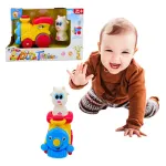 Tren Luz Musical Movimiento Bebe Juguete Locomotora Color Multicolor