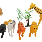 Animales Muñecos De La Selva X8 Con Accesorios
