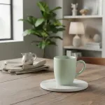 Taza De Cerámica Cónica Jarro Mug 300ml