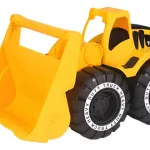 Excavadora Juguete Fricción Amarillo Expreso Polar Truck 25cm