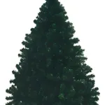 Árbol De Navidad Arbolito Pino Montañes Deluxe 2.1mts Base Metálica Verde Oscuro