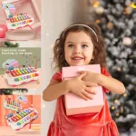 Juguete Musical Piano Con Xilofón Didactico Bebe Color Blanco