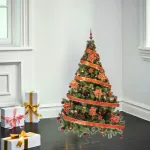 Arbol De Navidad Tronador Lujo 2,10mts Con Adornos Kit X60