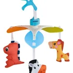 Móvil Cunero Animales Expreso Polar Cuna Cochecito Bebé Happy Baby Multicolor