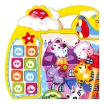 Piano Teclado Musical Animales Juguete Con Luz Y Sonido Color Multicolor